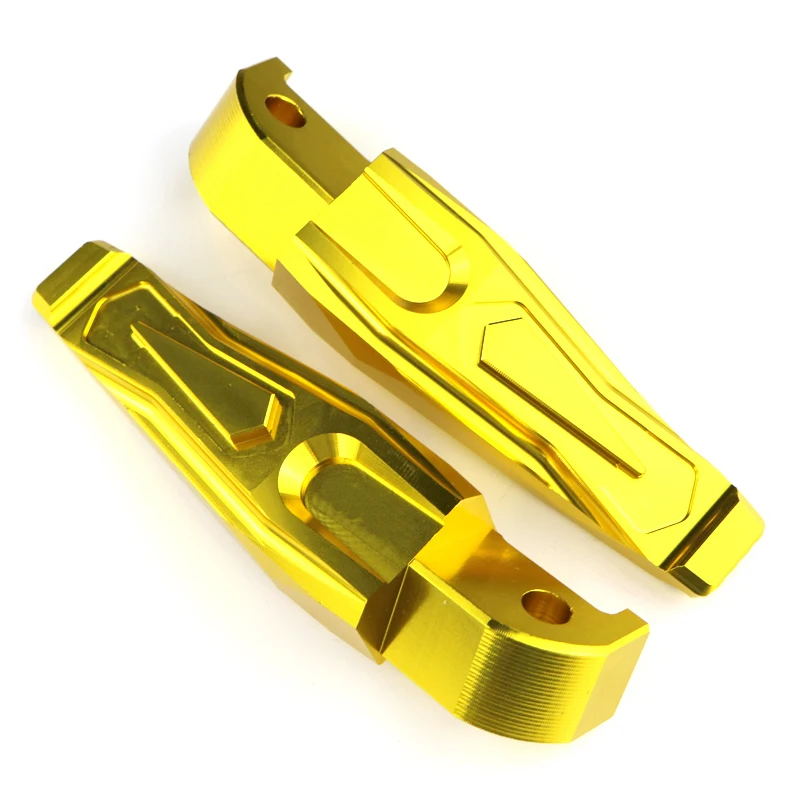 Misura Per YAMAHA MT-07 2013 2014 2015 2016 2017 2018 2019 CNC Moto Passeggero Posteriore Piede Peg Pedane Pedana Pedale 6