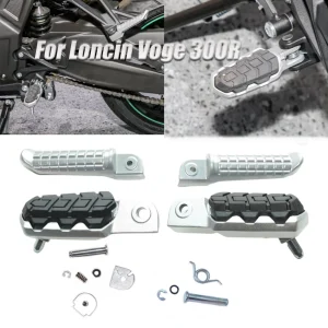 Pedale poggiapiedi anteriore posteriore moto per LONCIN VOGE 300R LX300-6A 300RR LX300 LX300AC LX300GS-B 1