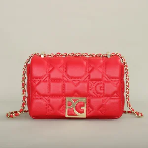 PG Fashion Classic Retro Borsa a tracolla da donna nuova Lettera Materiale PU Borsa a tracolla multifunzionale per feste Nuovo design 2025 1