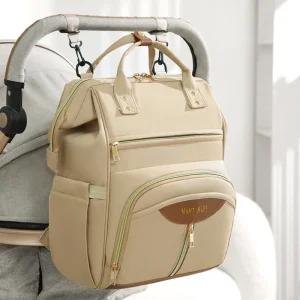 Borsa per mamma alla moda di grande capacità Borse per pannolini per maternità Zaino da viaggio Borsa per allattamento per la cura del bambino Borsa da donna 1