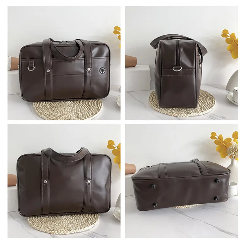 Zaino giapponese da donna, borsa a tracolla, borsa per libri, borsa uniforme, borsa per laptop, valigetta per pendolari, borse a tracolla Comic Con 4