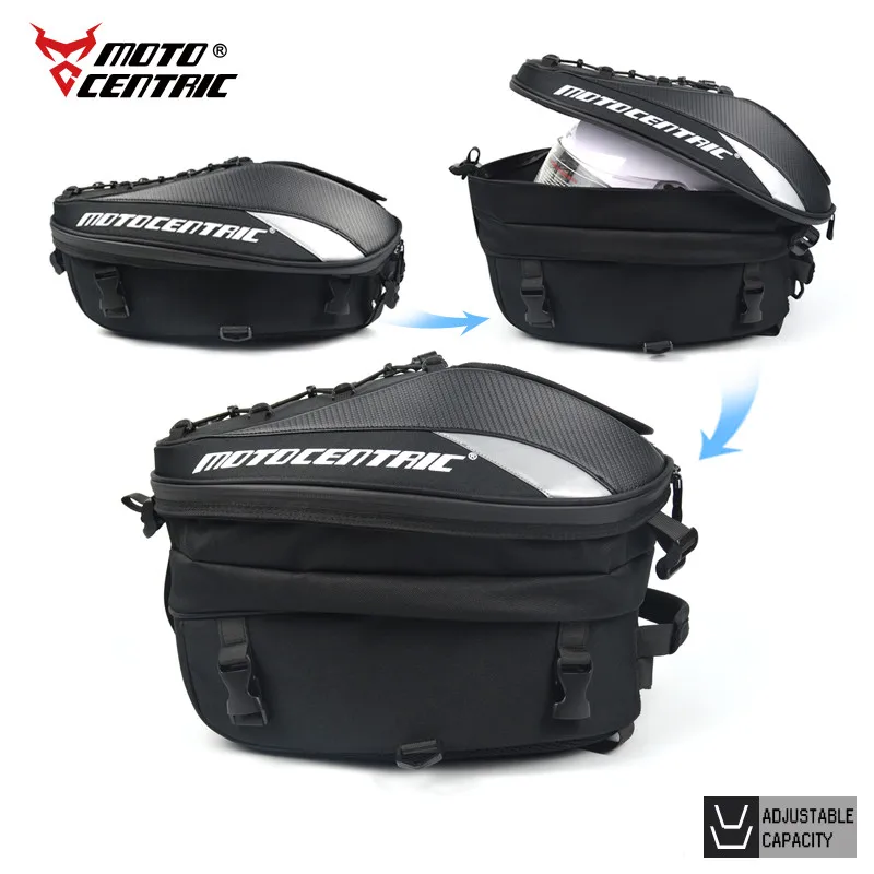 Borsa da moto impermeabile Motocentric borsa da moto multifunzione per sedile posteriore borsa da moto ad alta capacità zaino da pilota 2