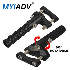 Poggiapiedi moto per BMW R1250GS R1200GS LC f900xr F750GS F850GS 2013-2023 autostrada pedane anteriori morsetti pieghevoli girevoli 1