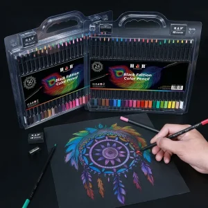 H & B 24/50 colore Blackwood matita colorata a base di olio lalces 3.3 Lead Core Art Supplies Set di strumenti di pittura con pennelli disegnati a mano 1