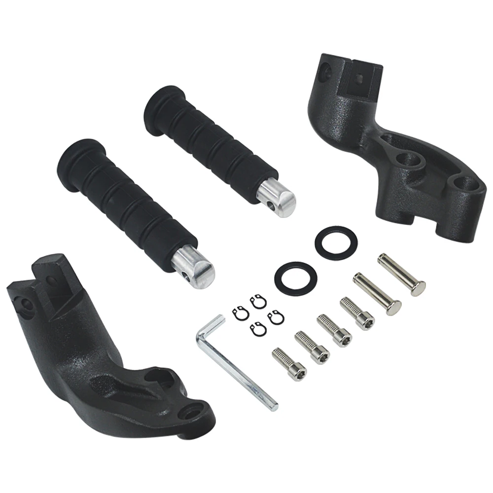 Pedane moto Pedane passeggero posteriore Montaggio per Indian Scout 2015-2024 Scout Sixty 2016-2024 Scout Bobber 2018-2024 5