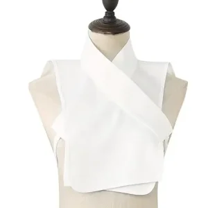 Il collare finto Hanfu tradizionale cinese decora il kimono interno bianco delle donne 1