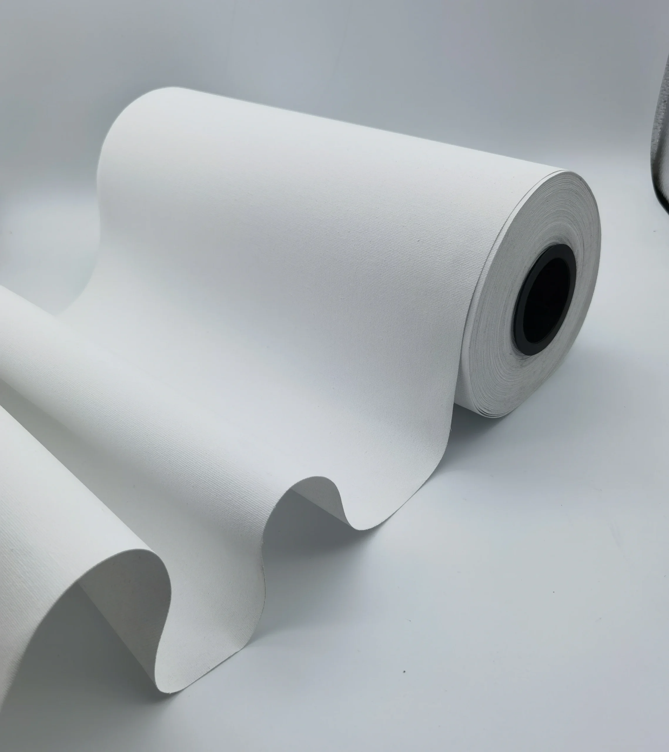 Commercio all'ingrosso in fabbrica, tela bianca professionale, per dipingere. Tela per pittura a olio acrilica a strati, cotone 280G. Sup artistico pre-rivestito 1