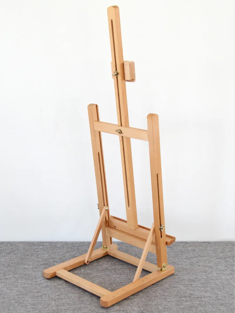 Mini Tavolo Cavalletto Caballete De Pintura Cavalletto di Legno Artista Pittura A Olio Cavalletto Stand Accessori Pittura Acquerello Tavolo Da Disegno 4