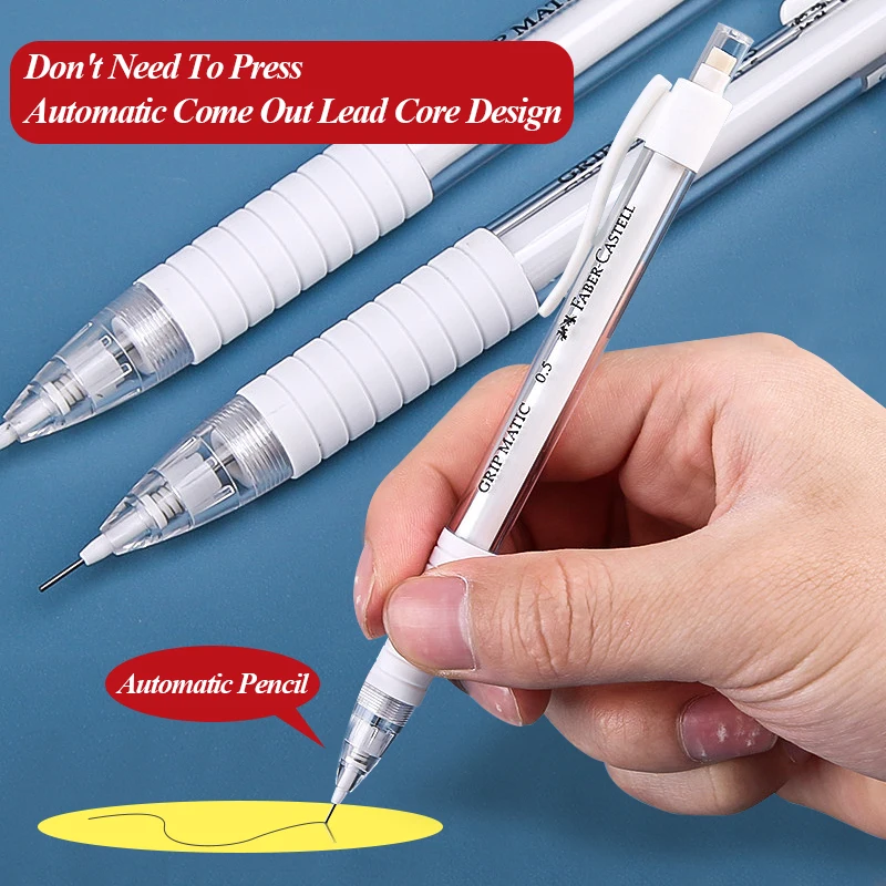 Faber-Castell Matita meccanica automatica senza pressione 0,5 mm 2B/HB Disegno Design Pittura Forniture di cancelleria per ufficio scolastico 6