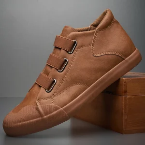 Scarpe casual in pelle da uomo Tendenza traspirante Pu Pelle da uomo Scarpe da ginnastica firmate resistenti all'usura Scarpe basse semplici selvagge britanniche BD20245 1