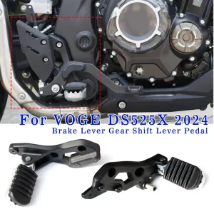 Per VOGE DS525X 525DSX DSX 525 DS 525X 2024 Leva del freno originale Leva del cambio Pedale del freno Pedale del poggiapiedi Asta Accessori 1