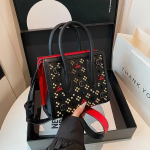  Spaziosa borsa a tracolla da donna 2025, shopper multifunzionale scavato, borsa a tracolla di grande capacità per tutti i giorni 1