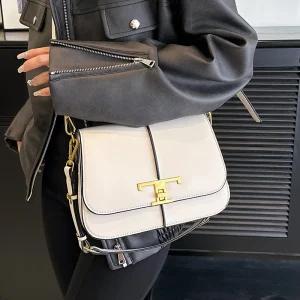 2025 Nuovo! Borsa da sella a tracolla alla moda di fascia alta per donna. Borsa da pendolare casual e versatile dal design elegante, materiale durevole 1