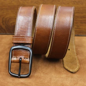cintura maschile primo strato cintura in pelle di mucca cinturino in vera pelle fibbia ad ardiglione cinture per uomo Cummerbunds ceinture homme 1