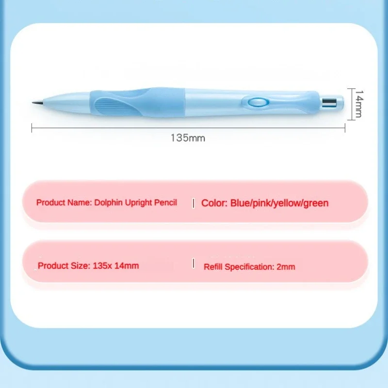 Matite meccaniche da 2 mm con temperamatite Falegname Disegno a matita HB Disegno Scrittura Cancelleria estetica Materiale scolastico per ufficio 5