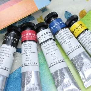 Francese Originale SENNELIER artista opaco tubo per acquerello 21ml guazzo extra fine pittura per principianti forniture d'arte speciali 1