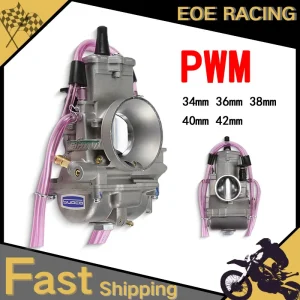 Universale Per Keihin PWM 34 36 38 40 42mm KTM 250CC 2 Tempi Scooter ATV Racing Carb Moto Carburatore 1