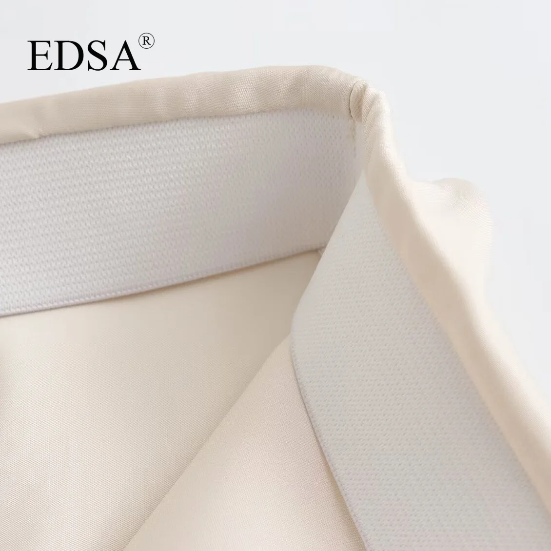 EDSA gonna longuette in raso da donna a vita alta gonne lunghe dritte estate aderente donna vacanza Casual Streetwear 6