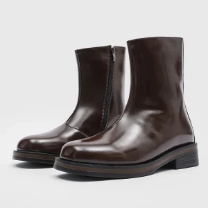 Stivaletti Chelsea da uomo in vera pelle Calzature alte comode alla moda Scarpe da lavoro classiche Stivaletti comodi e semplici Botas 1