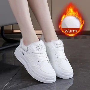 2025 nuove scarpe invernali da donna in cotone comode scarpe casual in cotone morbido antiscivolo stivali caldi da esterno sneakers da donna taglia 43 1