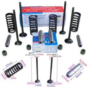 LC135 150 5YP Spark Moto Valvola di Ingresso e Scarico Guida Molla Kit Paraolio Adatto per Yamaha Jupiter MA/MX R15 V1.0 2.0 1