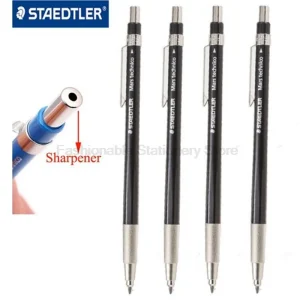STAEDTLER 780 2.0mm matite meccaniche + Set di gomme matita da disegno cancelleria scolastica forniture per ufficio asta di matita meccanica in metallo 1