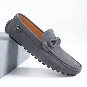 Scarpe eleganti da banchetto di fascia alta rosse alla moda in stile britannico Mocassino da lavoro per pendolarismo da uomo per scarpe antiscivolo da uomo 1