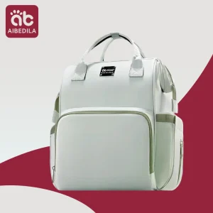 Borsa per mamma Borsa per pannolini grande multifunzionale leggera Zaino per mamma con ricarica USB Borsa per pannolini per incinta 1