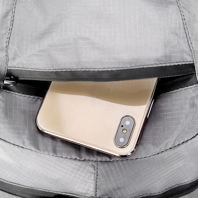 Zaino pieghevole portatile da 18 litri Borsa da alpinismo pieghevole Zaino da viaggio ultraleggero per arrampicata all'aperto Zaino da trekking 3