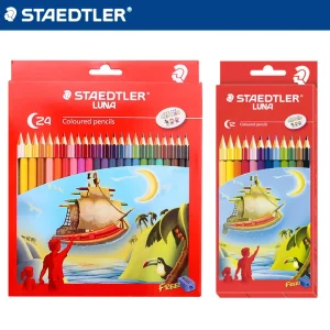 STAEDTLER 12/24 set di matite colorate matita colorata solubile in acqua 136 C12 pittura professionale art fill color lead 1