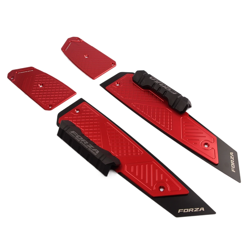 Pedane moto accessori poggiapiedi scooter tappetino per HONDA forza300 forza350 2018-2023 5