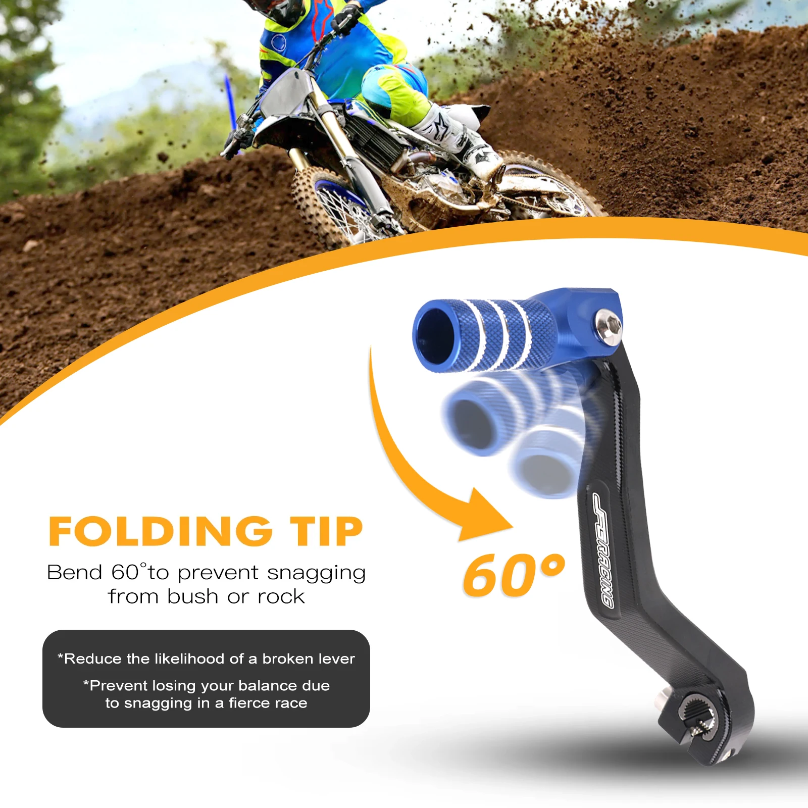 Per YAMAHA WR 250F 450F YZ 125 250 250F 250FX 450F 450FX Moto Pedale Leva Del Freno Leva Del Cambio Pedale Set 2023 2