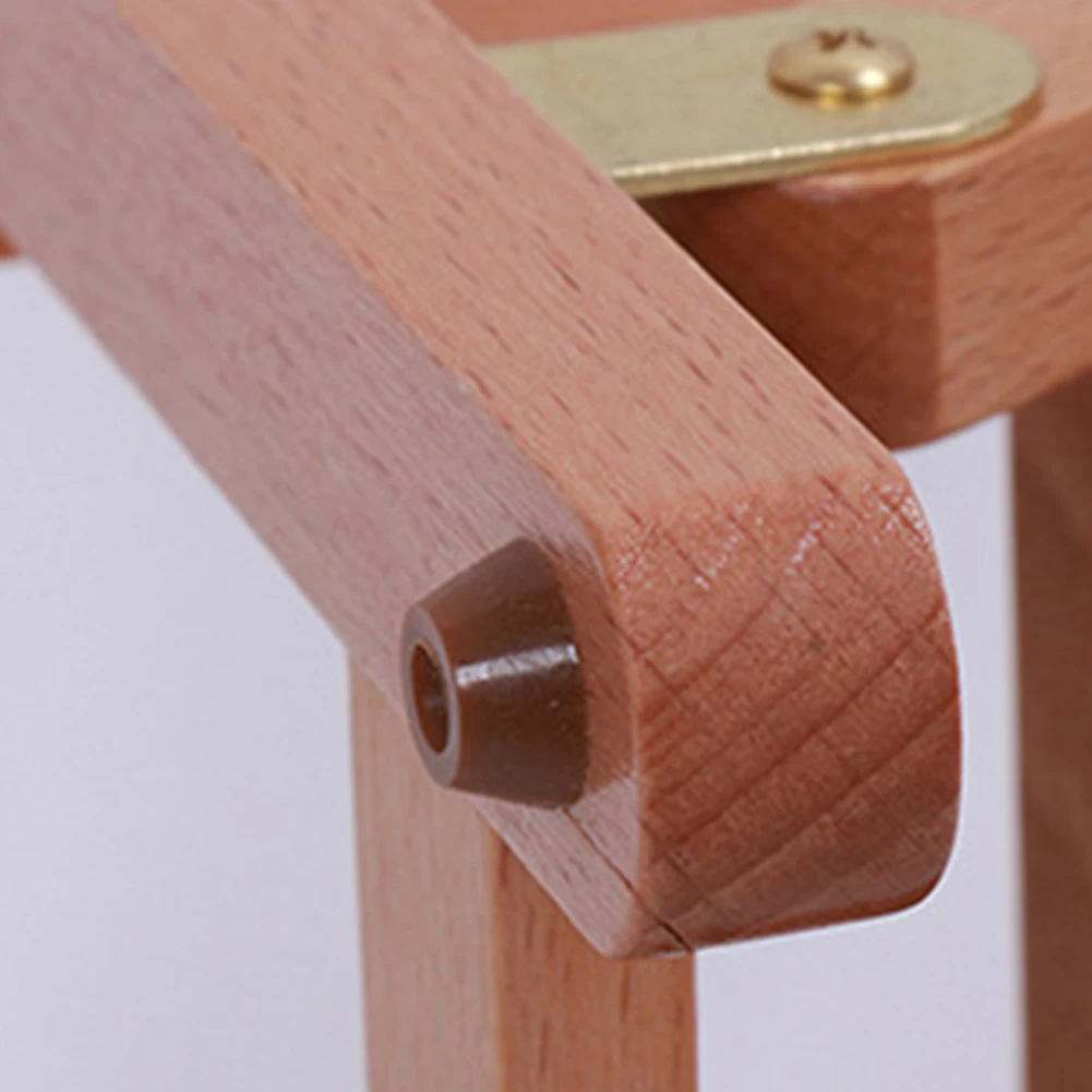 Cavalletto da tavolo in legno Supporto per pittura da tavolo Cavalletto da tavolo portatile per artisti principianti e adolescenti 5