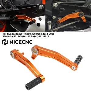 Per KTM RC 125 200 390 2014-2016 Duke 200 390 2013-2016 Duke 125 2011-2015 Moto Pedale Freno Leva Leva Del Cambio 1