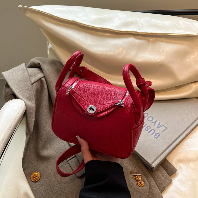 Borsa a tracolla Borsa a cuscino Borsa dal design di nicchia da donna 2025 Nuovo versatile 3