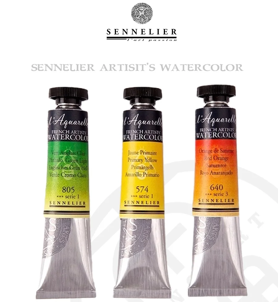 French SENNELIER master honey acquerelli vernici tubo 98 colori 10ml 21ml artista acuaracao art supplies 1