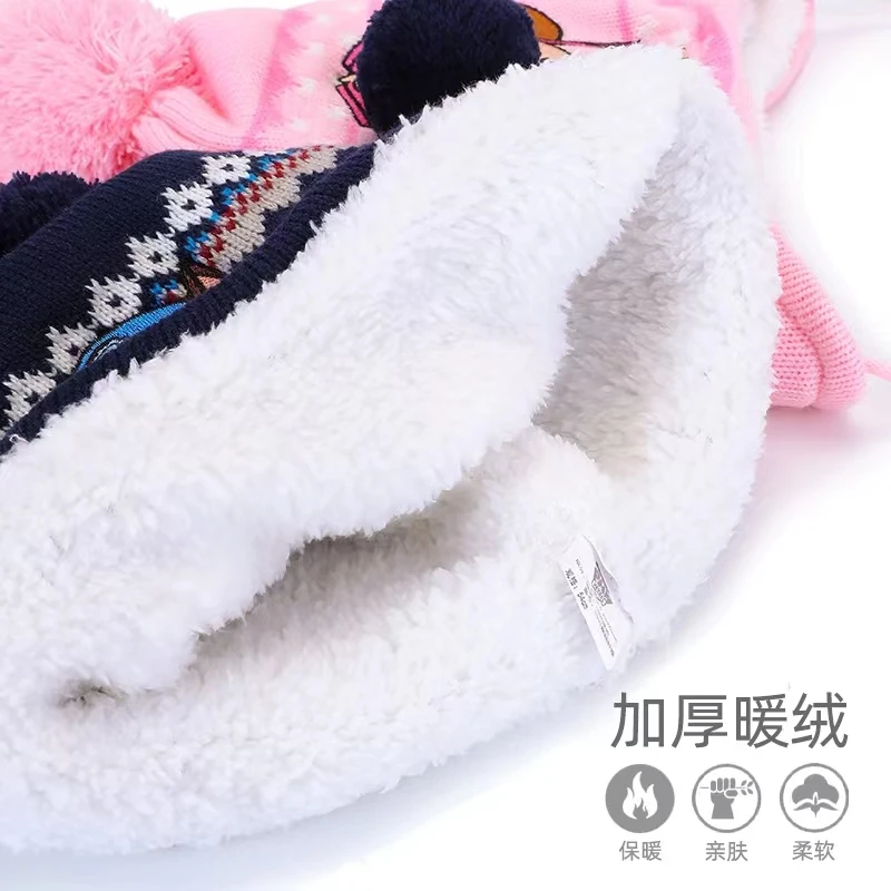2-3 PZ/SET Genuino PAW PATROL Cappello Invernale Guanto Sciarpa SET Cute Cartoon Skye Chase Ragazzi Ragazze Baby Cap Regali Di Natale 3