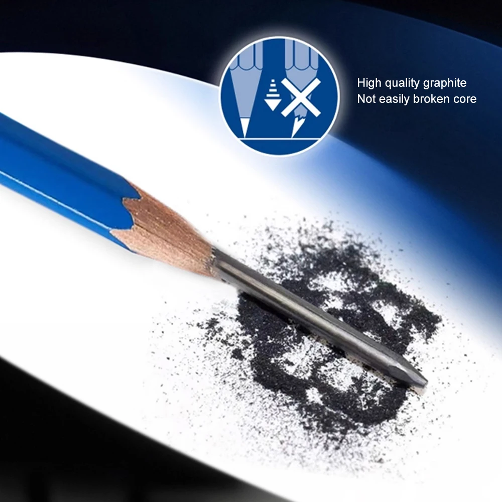 12 pz/set STAEDTLER Matite di Piombo di Legno Matite A Carbone Pieno Schizzi Pittura 100 HB/2B/2H/12B Studente Rifornimenti di Arte 6
