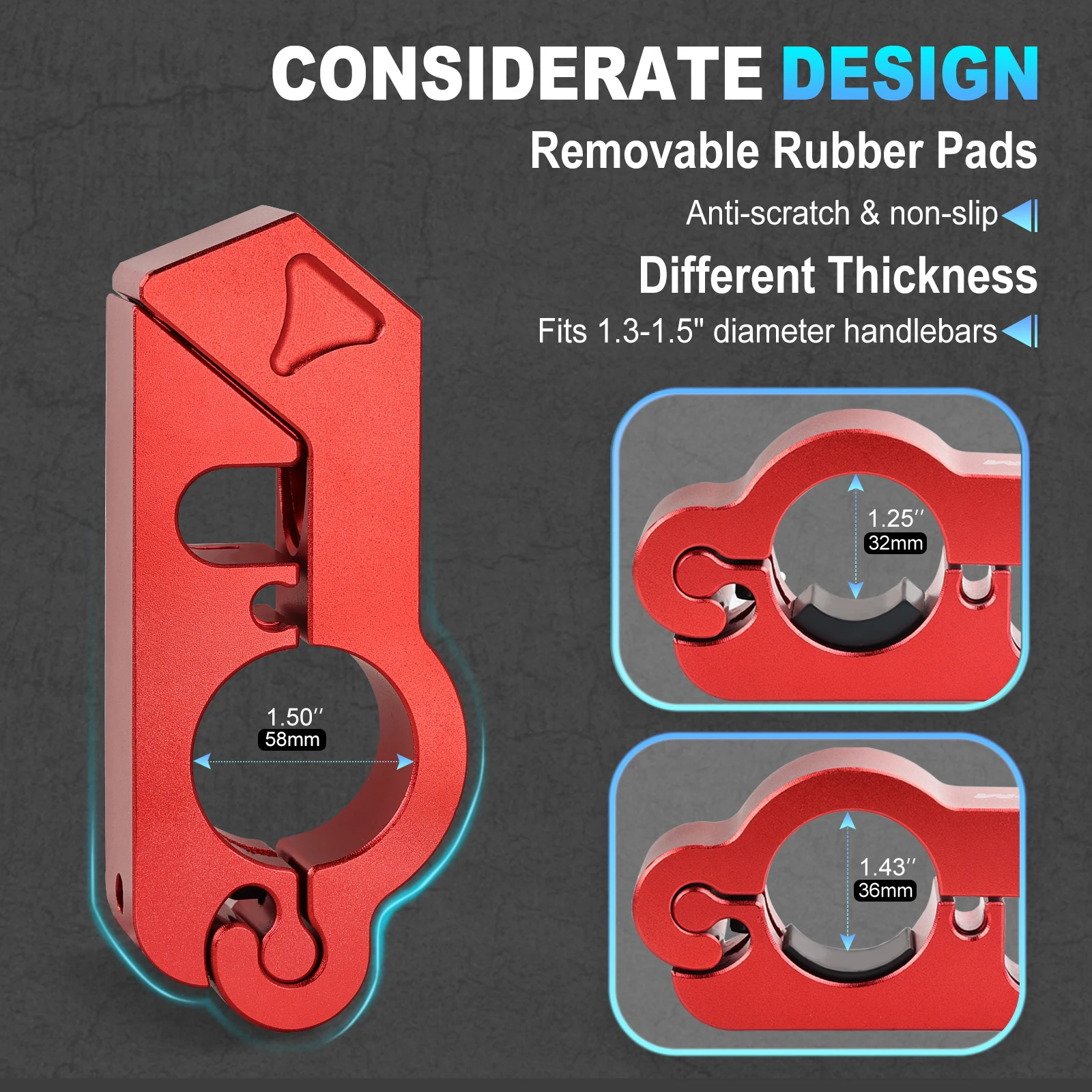 Blocco manubrio moto Blocco casco moto Blocco freno Blocco impugnatura antifurto Combo attrezzatura di sicurezza per bicicletta regolabile 4