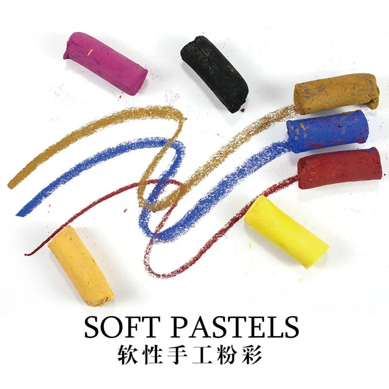 Francia SENNELIER morbido pastello 6 colori set bjd colorazione studenti schizzi pittura artistica professionale пастель art supplies 3