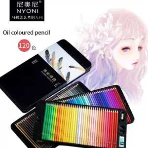 NYONI Oil - Matite colorate a base di olio N8520! 24 - 120 colori, pittura professionale Must - Have 1