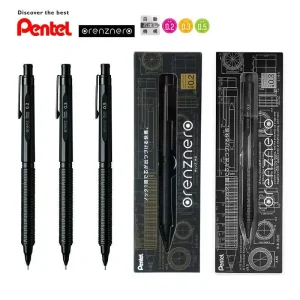 Pentel Orenz Nero PP3003-A Matita meccanica, 0,3 mm 0,5 mm Meccanismo di avvolgimento automatico Sistema Olens giapponese Matite in grafite 1