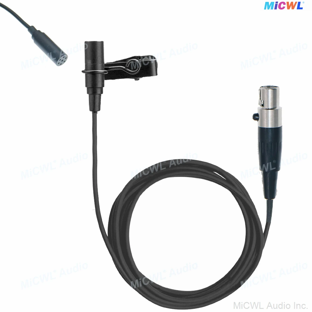 Buon microfono lavalier nero ME2 da bavero per Shure ULX SLX Sennheiser EW G3 G4 AKG Samson Audio-Technica Sony BodyPack Transmitt 4