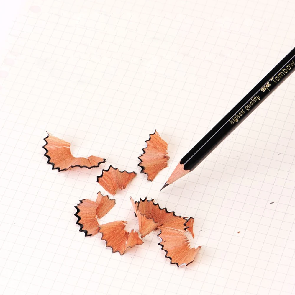 6pcs Japan Tombow Drawing Pencil Professional Sketching Student Art Writing Black Lead MONO-100 asta di legno Art Supplies 4