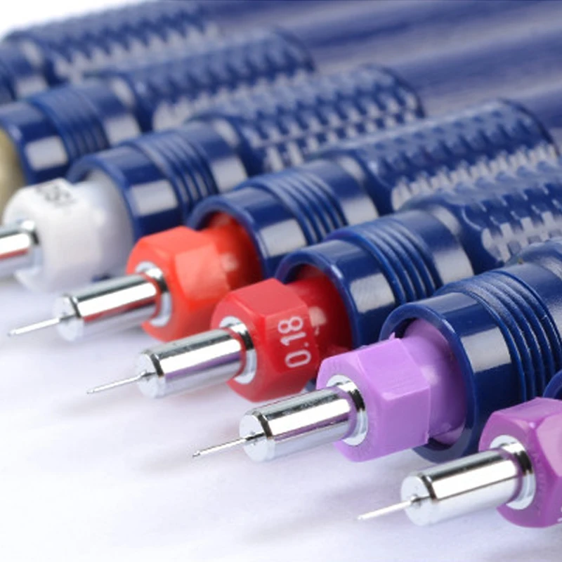 La linea di ganci dipinta a mano con disegno a fumetti della germania STAEDTLER 700 può aggiungere inchiostro penna ad ago molto Fine 5