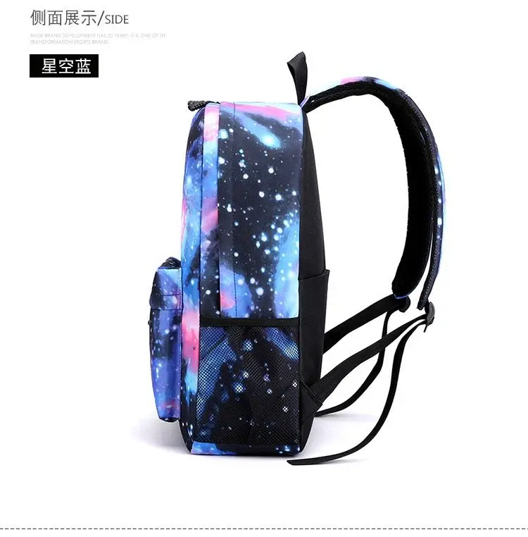 Zaino regalo per bambini serie Miniso New Stitch, borsa a tracolla e astuccio per studenti nero, set da 3 pezzi 6