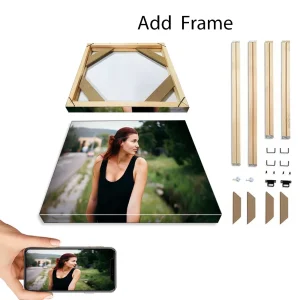 Foto personali personalizzate con cornici Dipinti su tela Poster personalizzati Regali di compleanno Foto d'arte Animali domestici Foto di matrimonio Logo aziendale 1