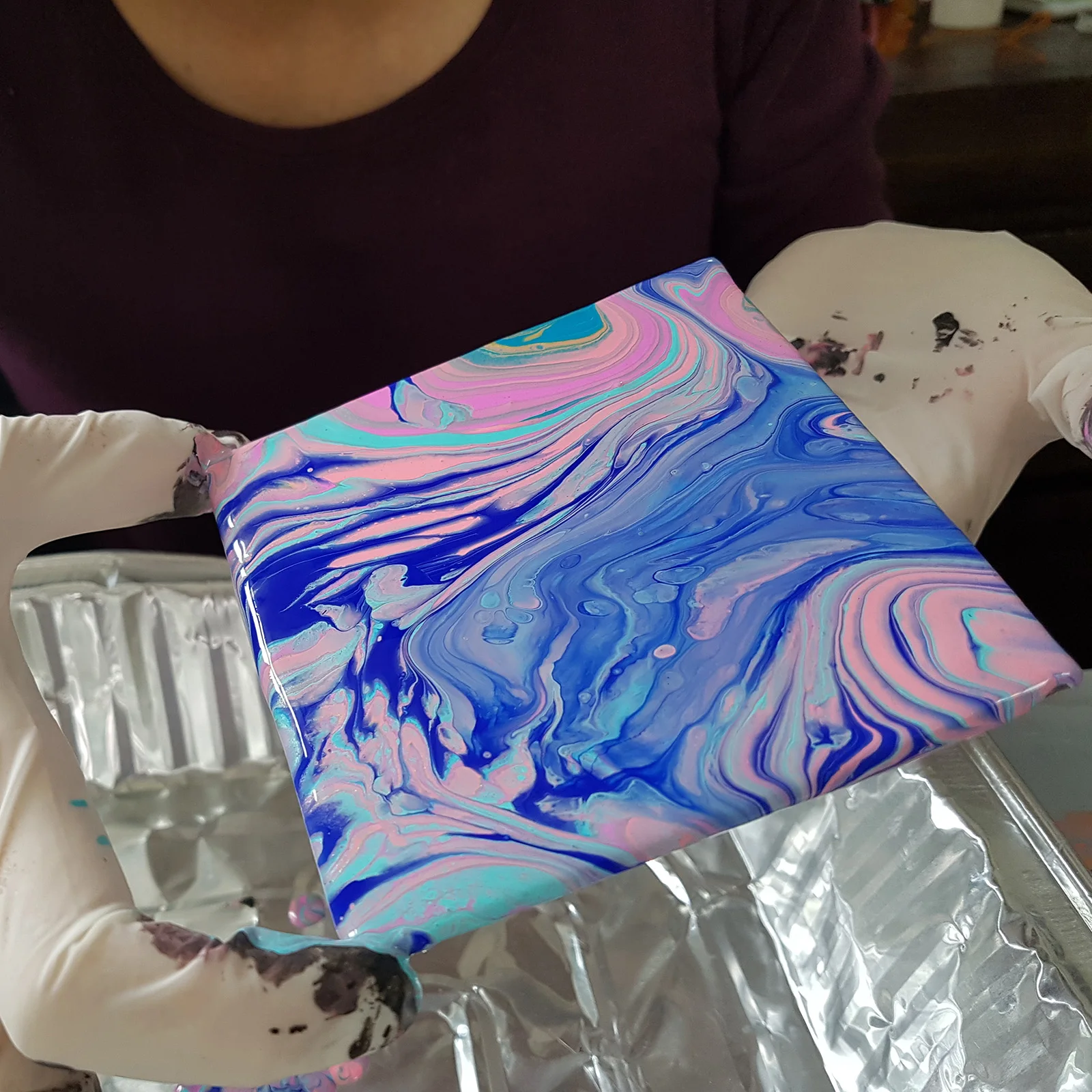 6-40 pezzi bianco quadrato vuoto artista tela bordo di legno di pino cornice cotone artista tela per pittura a olio acrilico acquerello 6