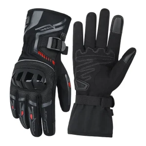 Guanti da moto invernali impermeabili Tenere al caldo Guanti da equitazione per moto Guanti protettivi da uomo Accessori per motoslitta 1