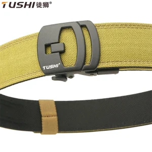 TUSHI Nuova Cintura Militare Cintura Tattica di Tela per Gli Uomini Alla Moda Caccia Sport All'aria Aperta Pistola Cintura Gioventù IPSC Cintura EDC Accessori 1
